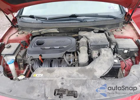 2017 Hyundai Sonata z USA, uszkodzony, nr VIN 5NPE24AF9HH501980